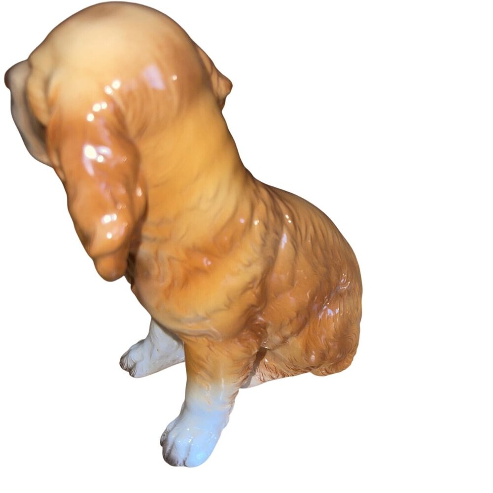 Vintage Ceramic Cocker Spaniel Dog Figurine - Picture 9 of 12